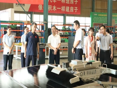 泰维能源集团于希明董事长一行莅临天意集团参观指导：共话创新发展 共谋合作新篇