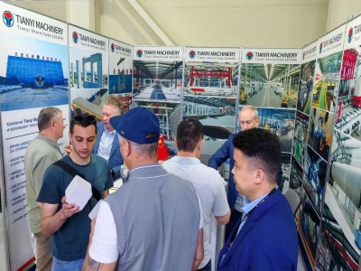 天意机械亮相2025第25届俄罗斯国际工程机械展览会CTT EXPO 深化欧亚市场合作